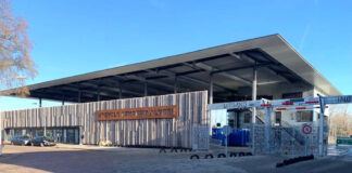 Upcyclecentrum Almere circulair ambachtscentrum circulair centrum milieustraat verhoogd bordes Modulo Milieustraten Care4Circulair