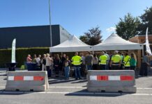 Gemeente Laarbeek opent nieuwe milieustraat opening milieustraat Laarbeek
