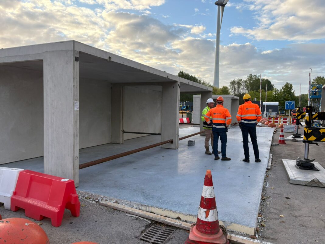 Modulo Den Bosch Treurenburg bouw opslagunit